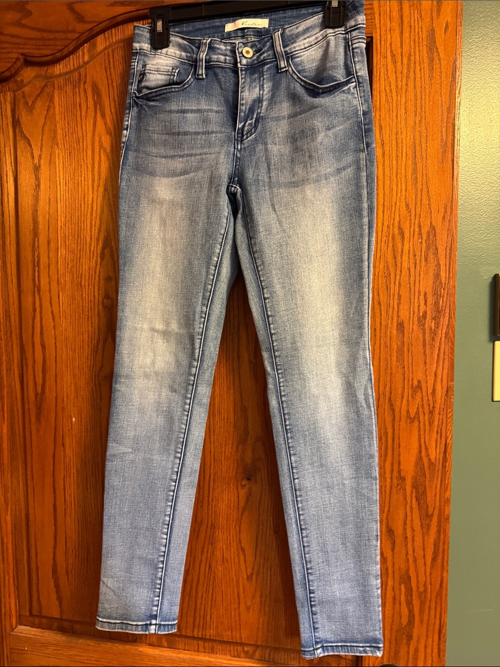 KanCan Faded Light Blue Skinny Jeans